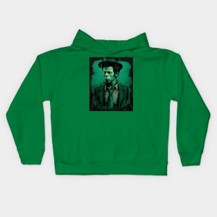 Tom Waits - All the world is green Kids Hoodie